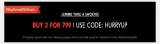 Koovs Loot: Buy Any 2 Footwears For Rs 799