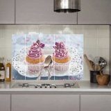 Decor Kafe Medium Kitchen Sticker  Sticker(Pack of 1)