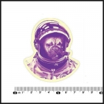 GADGETS WRAP Exclusive Sales Shar Pei Astronaut Cigars Notebook Car Styling On Laptop Stickers [Single]