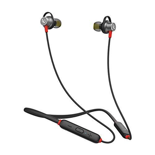 Infinity (JBL) Glide 120, in Ear Wireless Earphones with Mic, Deep Bass, Dual Equalizer, 12mm Drivers, Premium Metal Earbuds, Comfortable Flex Neckband, Bluetooth 5.0, IPX5 Sweatproof