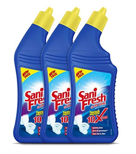 Sanifresh Ultrashine Toilet Cleaner -1.5 X Extra Strong Extra Clean – 3L (1L X 3)